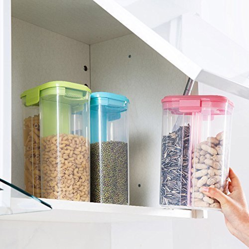2-section airtight container for grains 2-section airtight container for grains